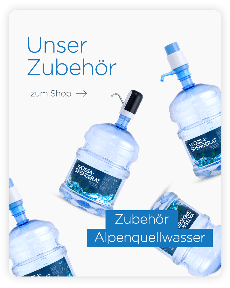 Zubehör für unsere Wasserspender